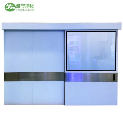 China Stainless Steel Medical Airtight Automatic Sliding Door Customizable Size And Long Service for sale