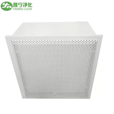 China Cleanroom Project Hepa Filter Terminal Box Class 10k For Vietnam Electronic Plant for sale