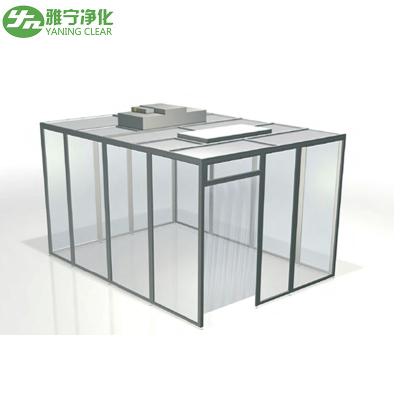 China Electrical Safety Ss304 Class 1000 Clean Room Booth 170w FFU Power 1 Year Warranty for sale