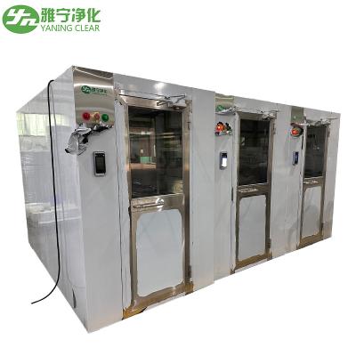 China LCD Time Display Clean Room Air Shower , Stainless Steel Dust Free Room for sale