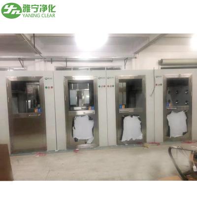 China Cleanroom van 0.3um Hepa SS304 Optoelectronic Vertoning van de Luchtdouche Te koop