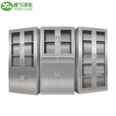 Chine Cabinet médical d'acier inoxydable de salle d'opération avec non - la fenêtre claire de couche intermédiaire de glissement à vendre