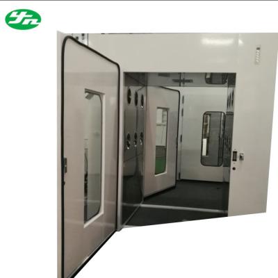 China High Performance Air Shower Pass Box Electronic Plant Passing Cabinet for sale