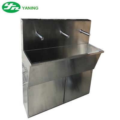 China Van de de Wasgootsteen van de roestvrij staal Medische Hand Verticale de Sensortapkraan voor Schone Zaal Te koop
