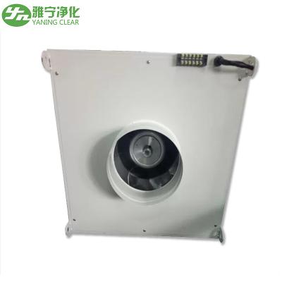 China Blower FFU Fan Filter Unit Steel Material Powder Coating Hepa Box With Fan for sale