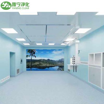 China Yaning Quick-install Modular Cleanroom Wall Panels Operation Room Wall Panel For Hospital Surgical Room for sale