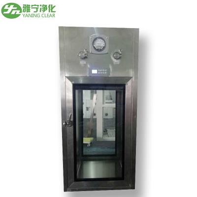 China Dynamic Cleanroom Pass Box Clean Laminar Flow Type Mechanical / Electronic Interlock for sale