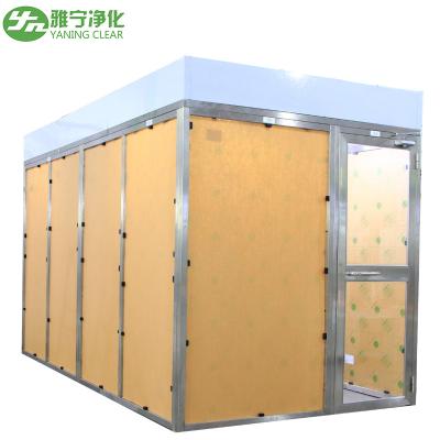 China Customizable-Modular-Cleanroom-Booth-with-Stainless-Steel for sale