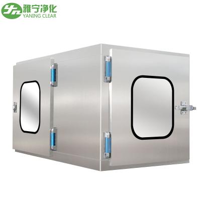 China Class 100 Stainless Steel Clean Room Use Static Pass Box for sale