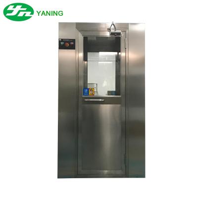 China Double Side Blow Cleanroom Air Shower Stianless Steel 304 Material 1150W Power for sale