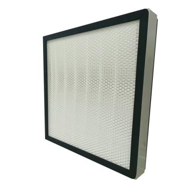 China PTFE SUS304 Frame Mini Pleat Hepa Filter Hepa Filters U17 Efficiency for sale