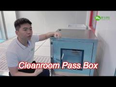 mechanical interlock  cleanroom pass box powder coated cold rolled steel material