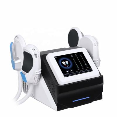 China Newest Portable EMS Weight Loss With RF Body Sculpt Muscle Building Weight Loss EMS RF Body Slimming Machine for sale