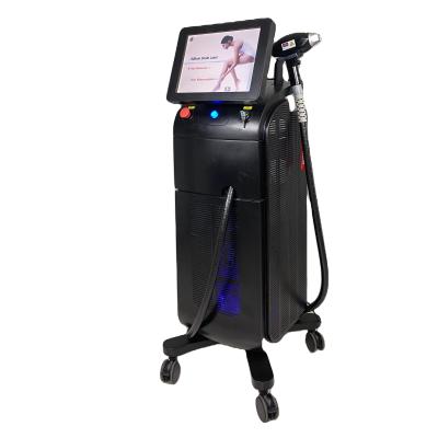 China The new generation of hair removal advanced luxurious whole black color 808nm diode laser hair removal machine for sale