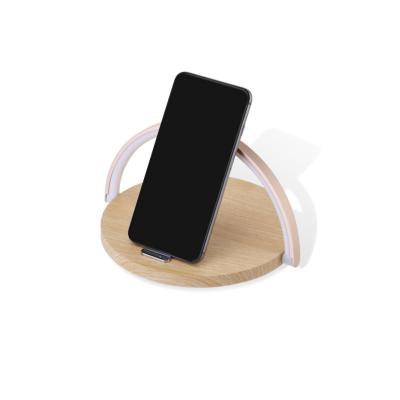 China With stand phone charger wireless wood for sale