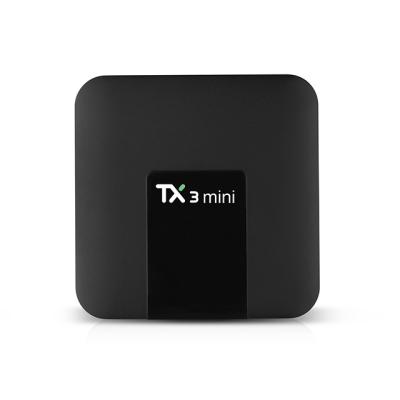 China OEM / ODM AV1 Android Factory Price Android 11 TV Box Mini+ Amlogic s905w2 TX3 Mini+ 4K Player for sale