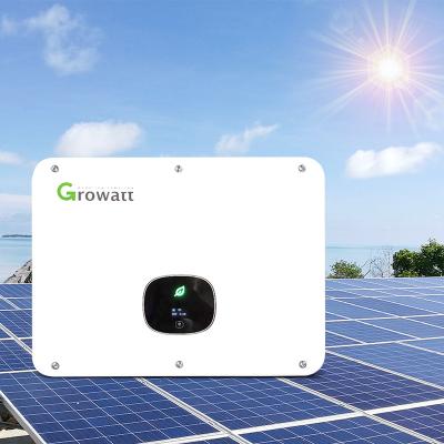 China Growatt MID15-25kTL3-X On Grid Dual MPPT Hybrid Solar Inverter 15kw 20KW 25kw Three Phase Power Inverter Three Phase On Grid 525/395/222mm for sale