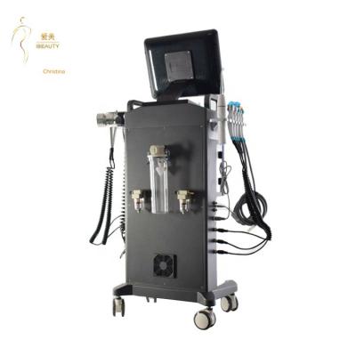 China RF Exfoliators Lifting Facial 9 In 1 Functions Beauty Equipment Multiple Spa Use Machine for sale