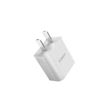 China New Design ABS+PC Travel Charger Power Travel Charger USB 5V 2A Flame Retardant Material High Quality Charger For Smart Mobile Phone for sale