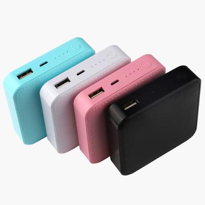 China Portable Mini Size High Capacity OEM Power Bank Charge 10000mA Mobile Power Bank for sale