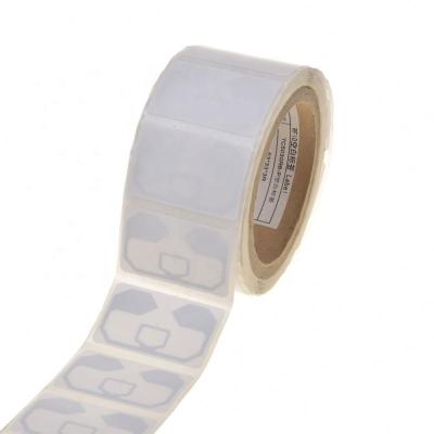 China Anti-counterfeit barcode sticker passive adhesive label RFID tag/factory supply label inlay paper waterproof direct wet label for clothing for sale