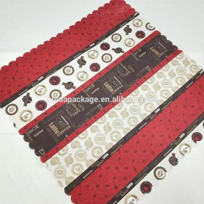 China Coffee design waterproof tablecloths with workable small MOQ for sale