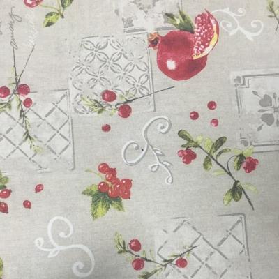 China Oilproof Pomegranate Pattern Tablecloth for Harvest Promo for sale