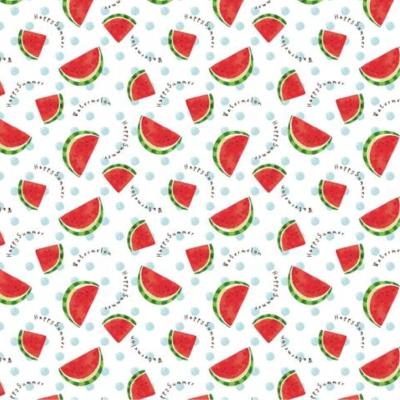 China Oilproof fruit watermelon tablecloth for harvest promo for sale