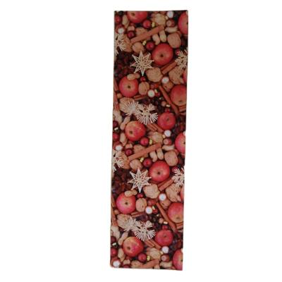 China Oilproof Apple Peanut Design Printing Table Runner Harvest Promotion for sale