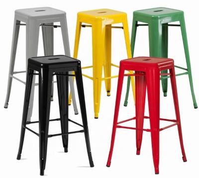 China Adjustable Modern Metal Stool Industrial Antique (Height) Chairs Restaurant Industrial Iron Chair for sale