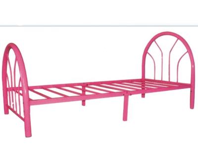 China Metal Bed Frame Modular Single Bed Metal For Adult Children for sale