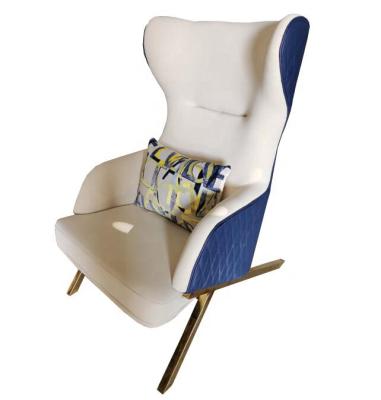 China Modern Luxury Leather High Back Hotel Cooling Chair for sale