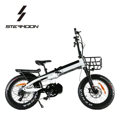 China Mountain ebike/ebike 20 inch good quality folding ebike 48v 1000w Bafang G510 mid motor electric bike bicycle with long range for sale