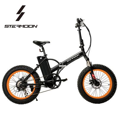 China Ebike 48V 500W Fat Folding City Fat Folding E Bike Adults Electric Bicycle ebike Beach Cruiser Folding Electric Bike for sale