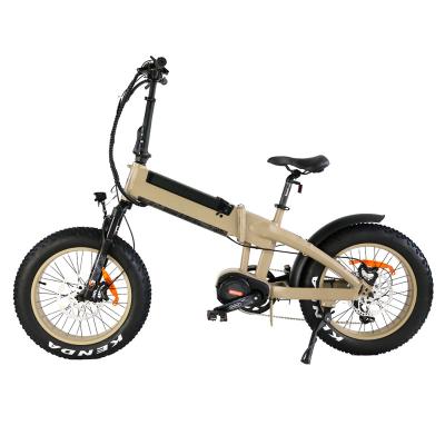 China 2022 aluminum alloy bafang 1000w motor fat mid drive tire electric bike 1000w for hunting for sale