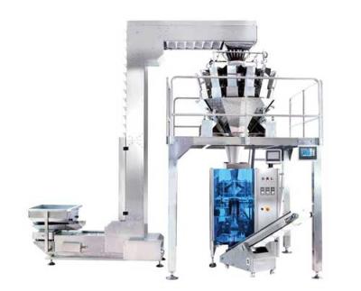 China Stainless Steel Weighing And Packing Machine , Vertical Packaging Machine High Speed for sale