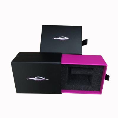 China Rectangle Craft Gift Boxes Matte Laminated Cosmetics Perfume Packaging Box for sale