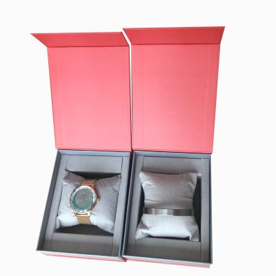 China Watch Box with Pillow The Perfect Combination of Function and Style for sale