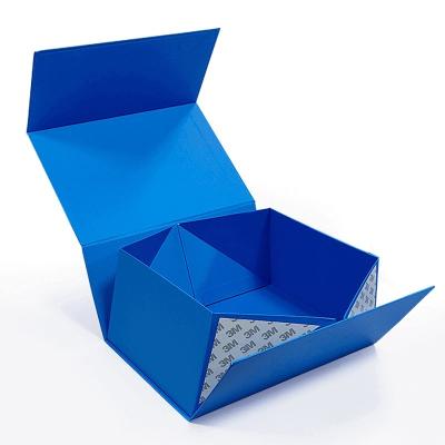 China Collapsible Flat Pack Magnetic Gift Boxes Luxury Folding Box With Magnetic Closure for sale