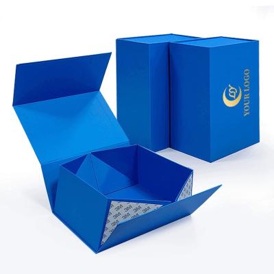 China Luxury Paperboard Magnetic Packaging Box A3 A4 A5 Deep Foldable Magnetic Flap Gift Box for sale