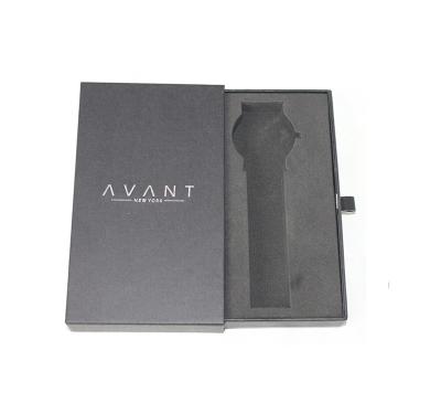 China Custom Design Foam Insert Verpackungskarton für Mode Luxusuhr Geschenkbox zu verkaufen