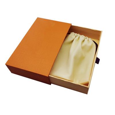 Cina Carta rivestita Luxury Slide Drawer Box Gioielli Box con logo del cliente FSC certificato in vendita