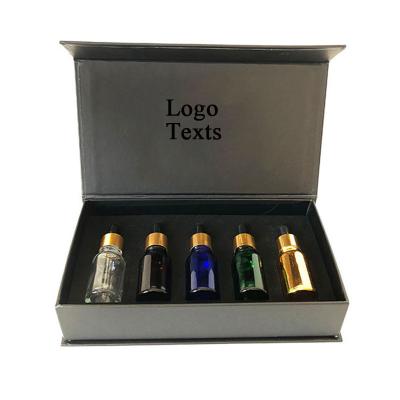 China Recyclable Custom Small Batch Book Shape Perfume Glass Bottle Cosmetic Gift Packages for sale