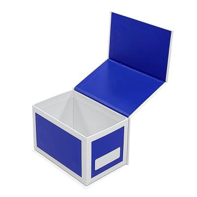 China Recycling-Logo-Druck Custom Starrkarton Magnetbox Magnetische Flip Top Papier Geschenkboxen zu verkaufen