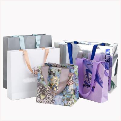 China OEM Cloth Garments Shoes Paper Bag Custom Luxury Shopping Bags for sale