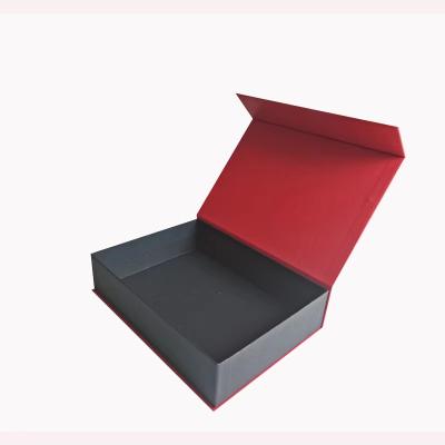 China Luxury Custom Magnetic Book Shape Gift Box Hard Paper Flip Cover Magnetic Closure Cardboard Paper Box For Eye Cream And Jewelry for sale