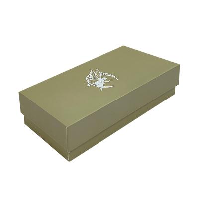 China Custom Logo Small Gold Luxury Lid and Base Perfume Bottle Rigid Cardboard Paper Gift Box for sale