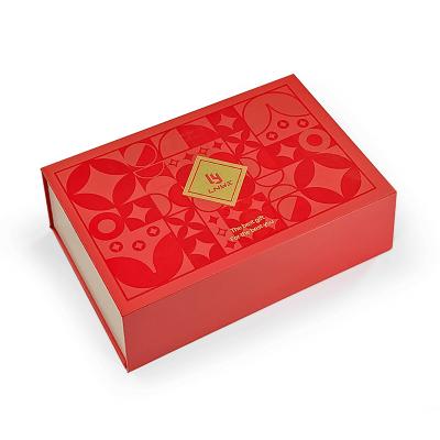 China Custom Luxury Cardboard Baklava Cookies Fruit Date Packaging Box Packaging Magnetic Gift Decoration Box for sale