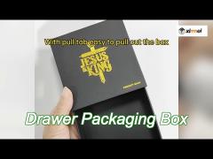 jewelry ring necklace bracelet jewelry gift packaging box luxury sliding drawer gift box