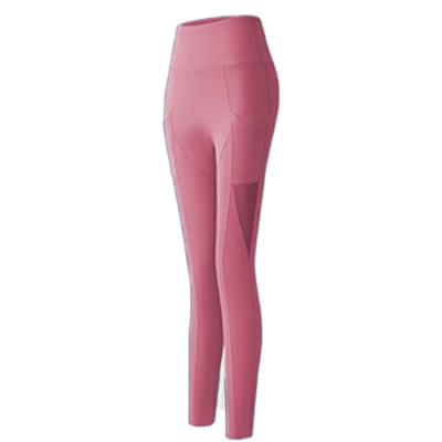 China No Pocket Running T Line Breathable Fitness Women's Bare Hip Peach Yoga Lifting Up Elastic Sports Tights High Waist Pants for sale